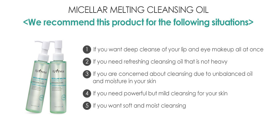 micellar melting cleansing oil